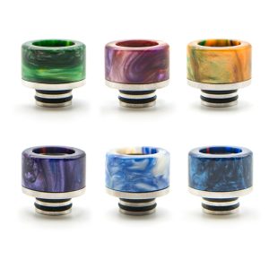 Drip Tips 510 epoxyharpiks brede drypspidser - tilfældig farve