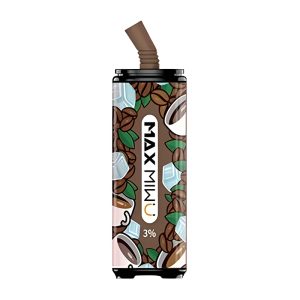 Max Mi wu Cola Tin Engangs E-cigs 3600 Puffs - Rå-kokos-latte