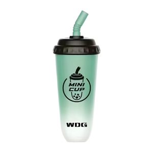 WDG Mini Cup Engangs E-cigs 5000 Puffs - Jasmin-grøn-te