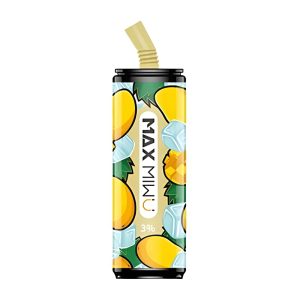 Max Mi wu Cola Tin Engangs E-cigs 3600 Puffs - Mango-is