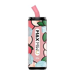 Max Mi wu Cola Tin Engangs E-cigs 3600 Puffs - Fersken-popsicle