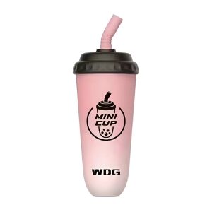WDG Mini Cup Engangs E-cigs 5000 Puffs - Peach-sodavand