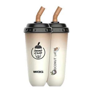 WDG Mini Cup Disposable Vape 5000 Puffs - Coconut Latte