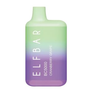 ELF BAR EBDesign Engangs E-cigaret BC 5000 Puffs - Tranebærdrue