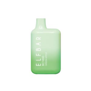 ELF BAR BC1600 Disposable 1600 Pust Green Apple 5 ml