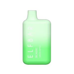 ELF BAR BC4000 Disposable 4000 pust Green Apple 650 mAh