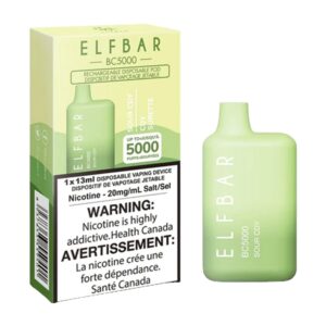ELF BAR BC5000 Disposable 5000 pust Sour Cdy 650 mAh