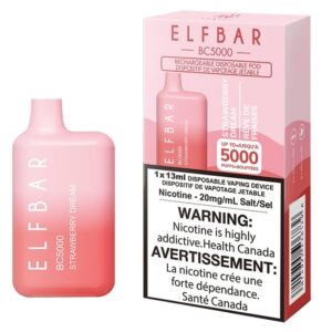 ELF BAR BC5000 Disposable Strawberry Dream 5000 pust 650 mAh
