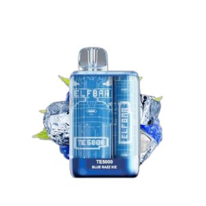 ELF BAR TE5000 Disposable 5000 pust Blue Razz Ice