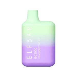 ELF BAR BC3000 Disposable 3000 pust Cranberry Grape 10 ml