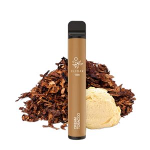 ELF BAR 1500 Disposable 1500 pust Cream Tobacco 850 mAh
