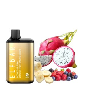 ELF BAR BC5000 Ultra Disposable Dragon Fruit Banana Berry 5000 pust 13 ml