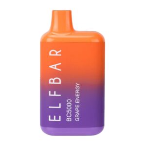 ELF BAR BC5000 Disposable 5000 pust Grape Energy 650 mAh