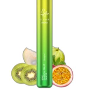 ELF BAR 600V2 Disposable 600 pust Kiwi Passion Fruit Guava 2 ml