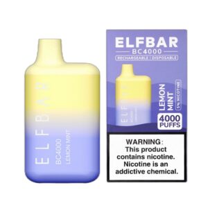 ELF BAR BC4000 Disposable Lemon Mint 4000 pust 11,5 ml