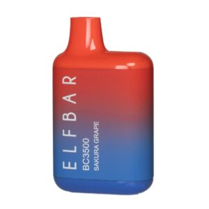 ELF BAR BC3500 Disposable 3500 pust Sakura Grape 10,5 ml