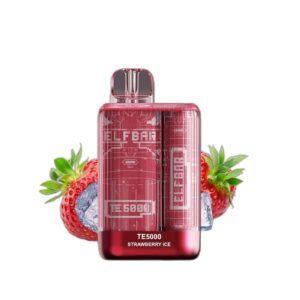 ELF BAR TE5000 Disposable 5000 pust Strawberry Ice 13,5 ml