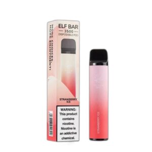ELF BAR 3500 Disposable Strawberry Ice 3500 pust 1500mAh