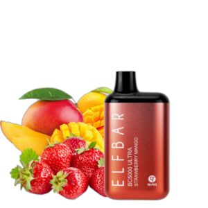 ELF BAR BC5000 Ultra Disposable Strawberry Mango 5000 pust