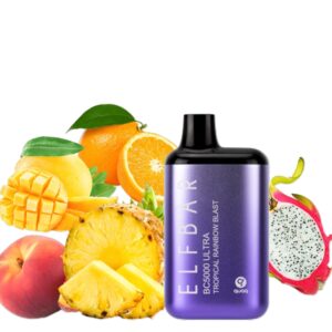 ELF BAR BC5000 Ultra Disposable Tropical Rainbow Blast 5000 pust 13 ml